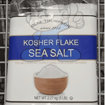 Olde Thompson Kosher Flake Sea Salt 2.27 Kg Groceries