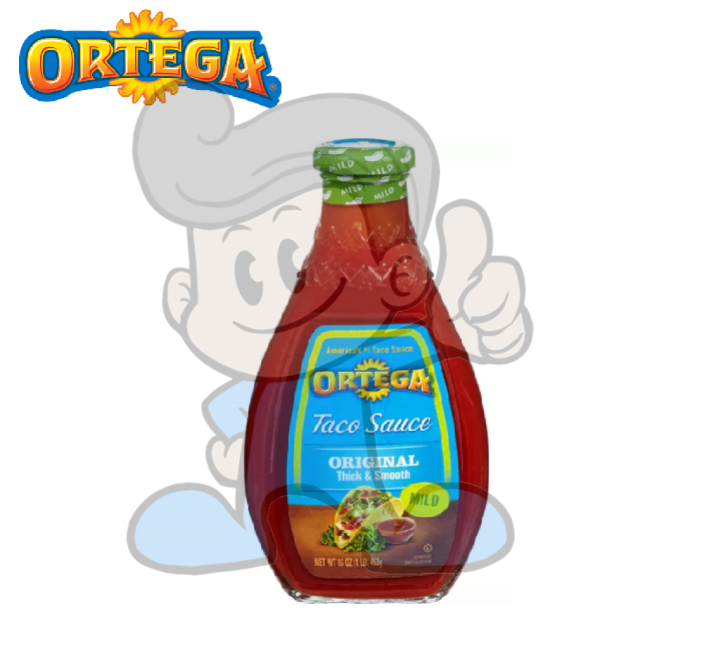 Ortega Mild Taco Sauce Original Thick And Smooth 453G Groceries