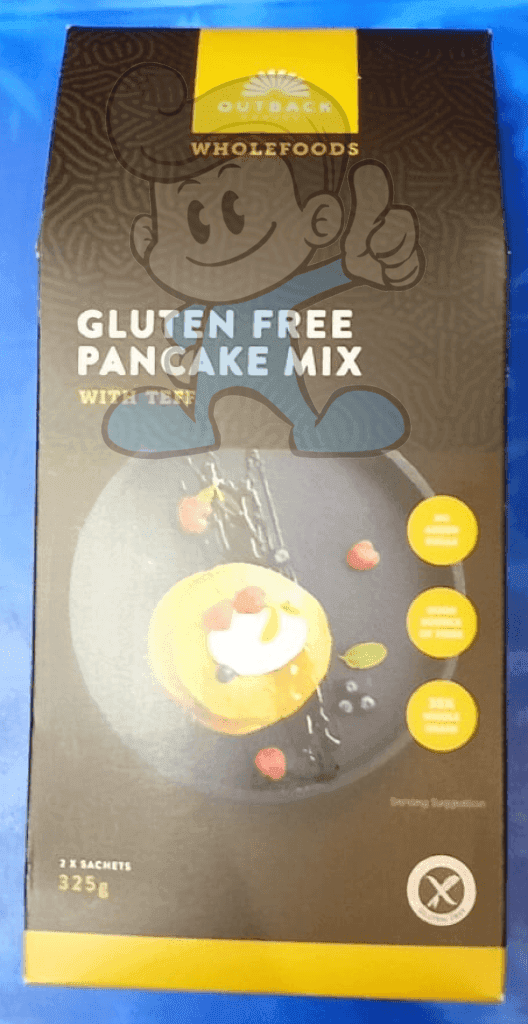 Outback Harvest Wholefoods Gluten Free Pancake Mix 325G Groceries