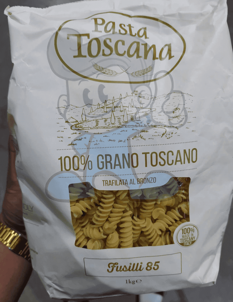 Pasta Toscana 100% Grano Toscano Fusilli 85 (2 X 1Kg) Groceries