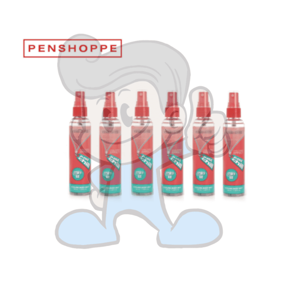 Penshoppe Just Chill Fruity Ice Body Mist For Women (6 X 55Ml) Beauty
