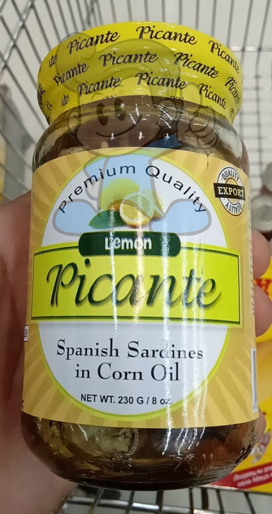 Picante Lemon Spanish Sardines In Corn Oil (2 X 230 G) Groceries