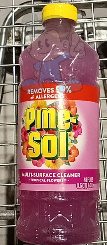 Pine-Sol Multi-Surface Cleaner Tropical Flowers 48 Oz. Household Supplies