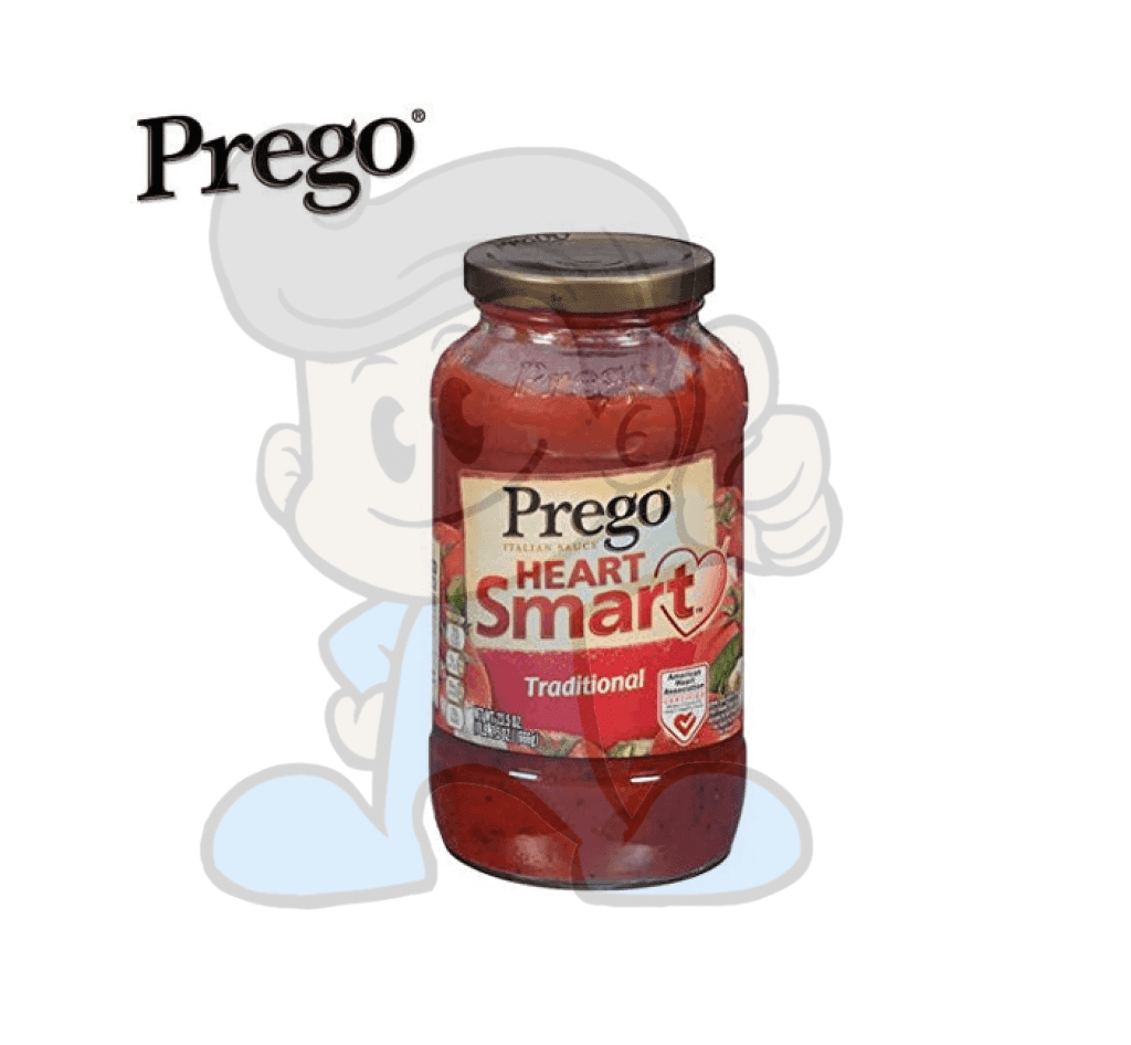 Prego Heart Smart Italian Sauce Traditional 23.5 Oz. Groceries