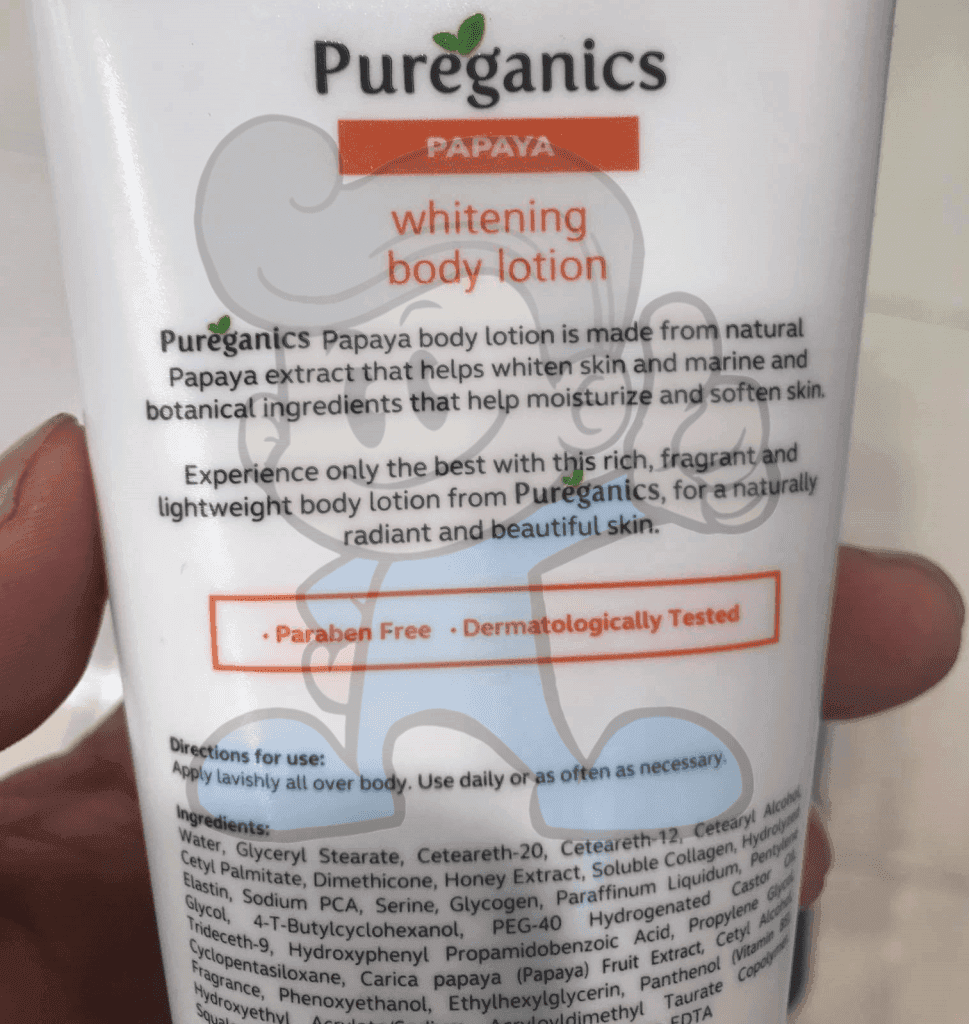 Pureganics Papaya Whitening Body Lotion (2 X 150 G) Beauty