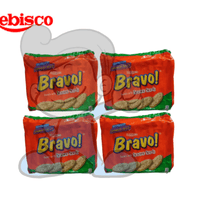Rebisco Bravo Biscuits With Sesame Seeds (4 X 300 G) Groceries