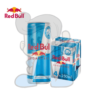 Red Bull Energy Drink Sugar Free (4 X 250Ml) Groceries
