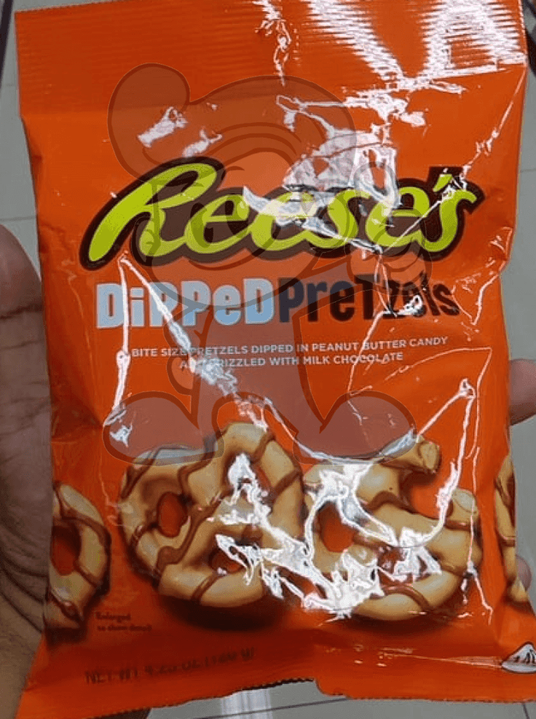 Reeses Dipped Pretzels Milk Chocolate Peanut Butter Snack (2 X 120 G) Groceries