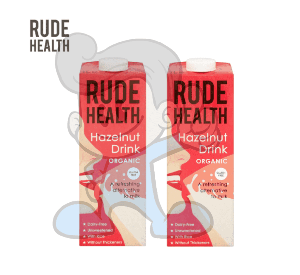 Rude Health Hazelnut Milk (2 X 1L) Groceries