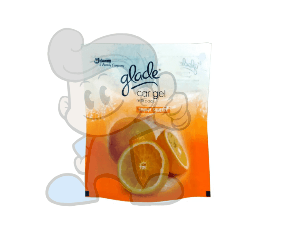 Scj Glade Car Gel Orange Squeeze Refill (2 X 60 G) Motors