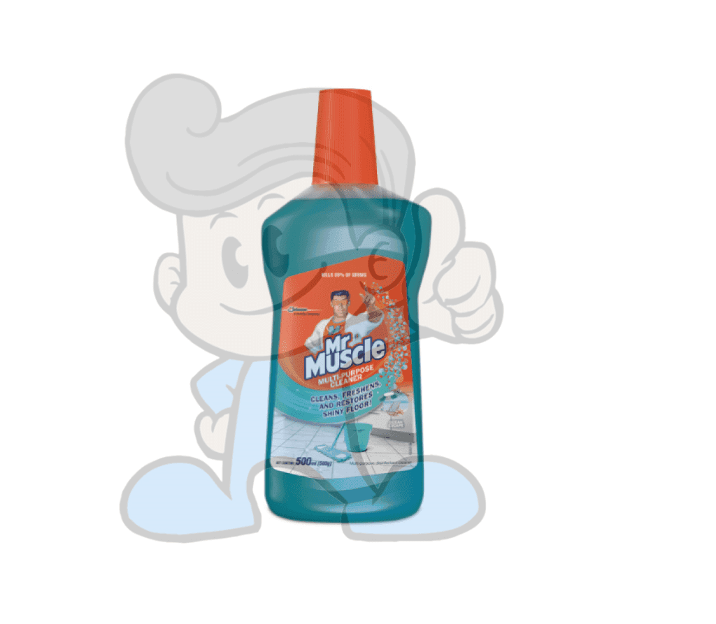 Scj Mr Muscle All Purpose Cleaner Ocean Escape (2 X 500 Ml) Household Supplies