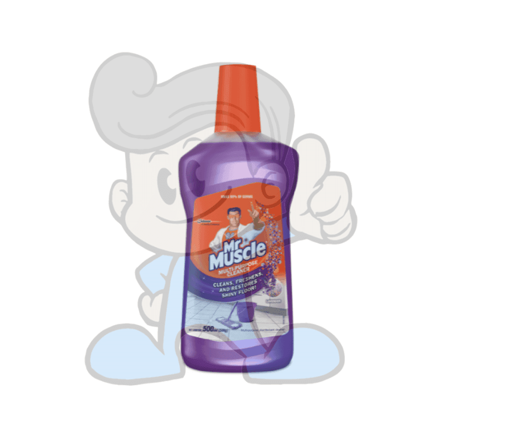 Scj Mr Muscle All Purpose Cleaner Wild Lavender (2 X 500 Ml) Household Supplies