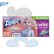 Scj Ziploc Seal Top Bags 66 Sandwich With 4 Frozen Ii Designs Kitchen & Dining