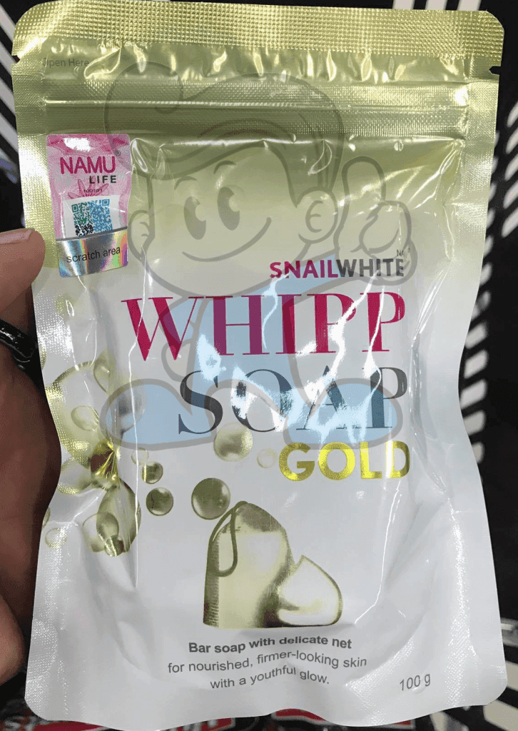 Snail White Whipp Soap Gold 100G Beauty