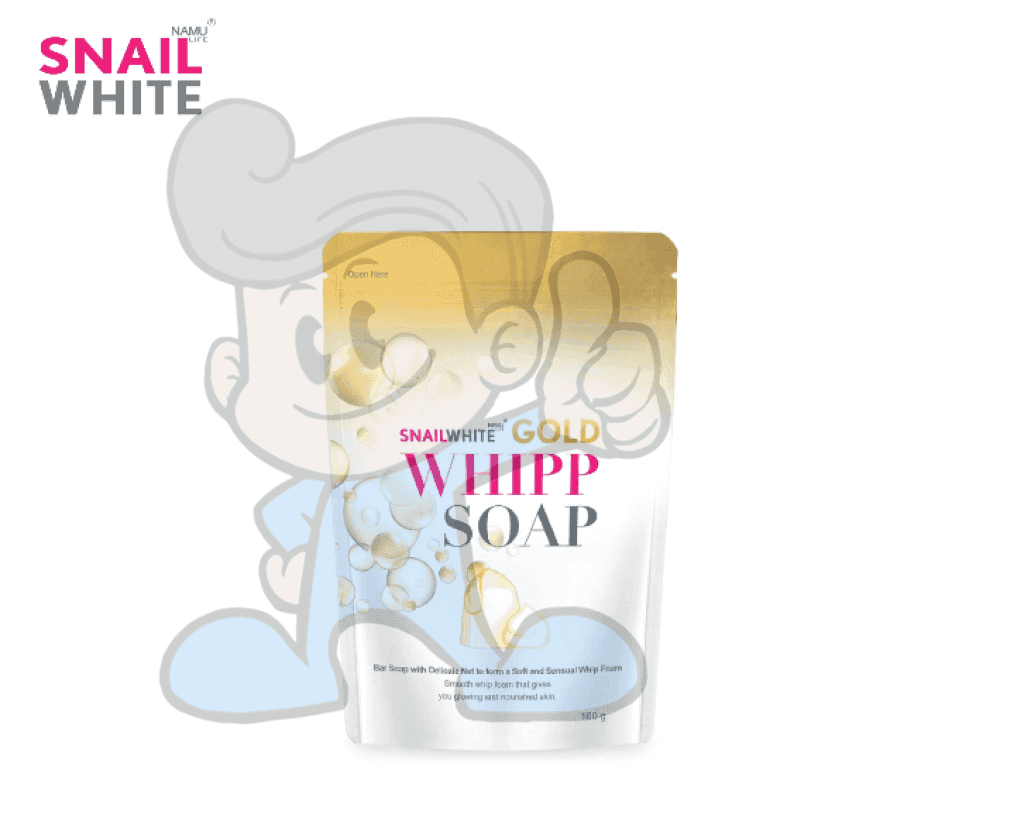 Snail White Whipp Soap Gold 100G Beauty