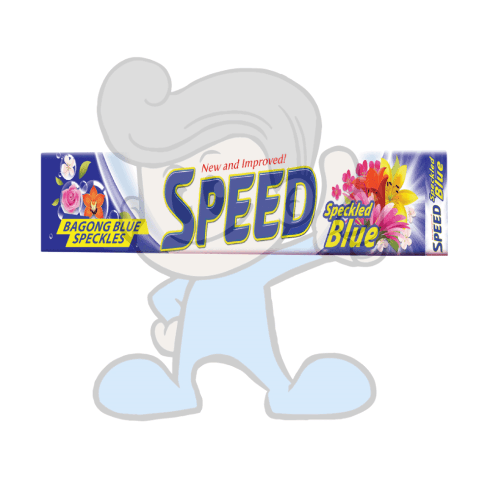 Speed Speckled Blue Bar Detergent (12 X 380G) Household Supplies