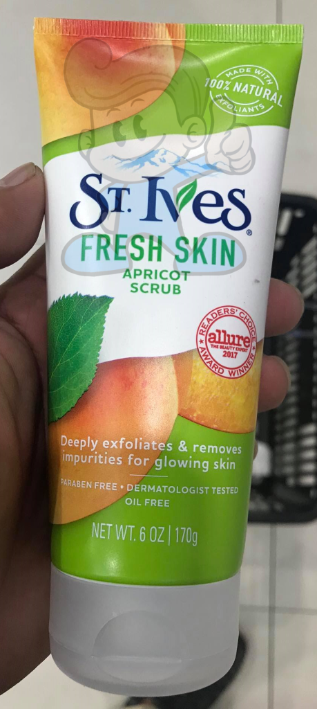 St. Ives Fresh Skin Apricot Scrub 170G Beauty