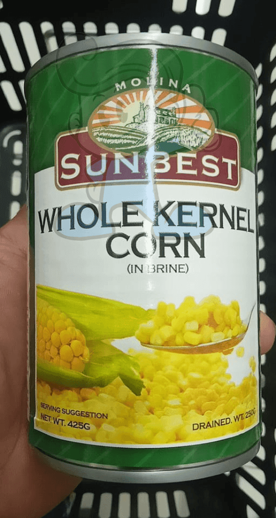 Sunbest Whole Kernel Corn In Brine (6 X 425 G) Groceries
