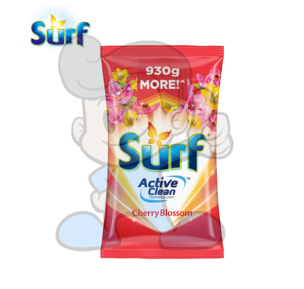 Surf Cherry Blossom Active Clean Powder Detergent 3.6Kg Household Supplies