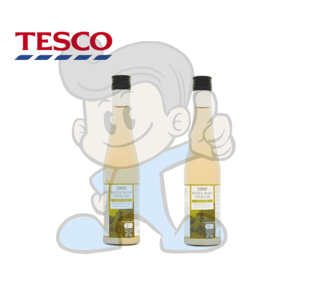 Tesco White Wine Vinegar (2 X 350Ml) Groceries