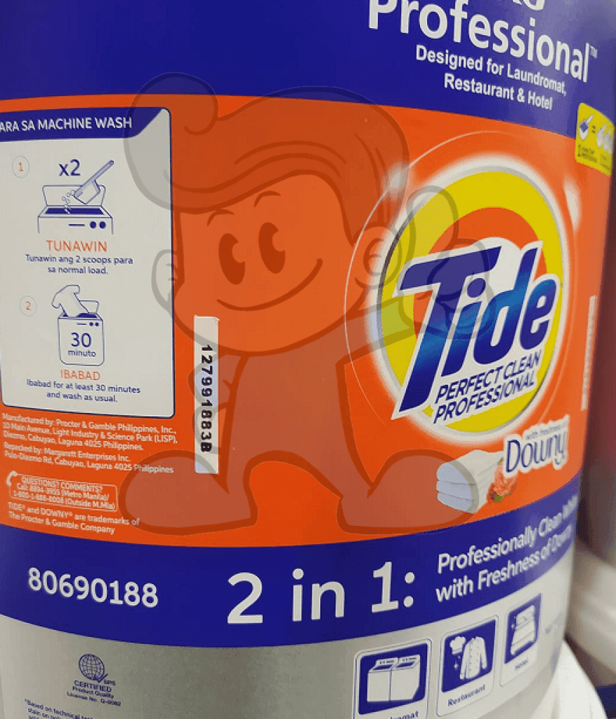 Tide Professional Laundry Powder Bucket In Downy 8.75Kg Household Supplies