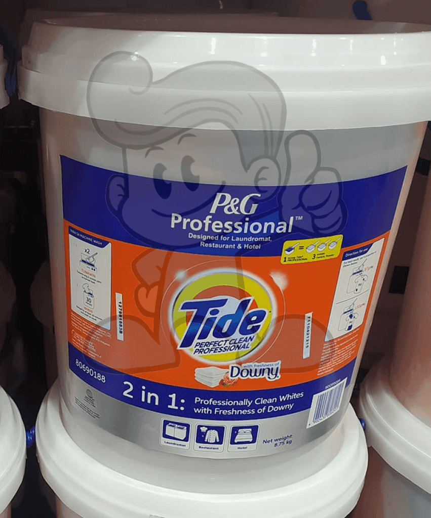 Tide Professional Laundry Powder Bucket In Downy 8.75Kg Household Supplies