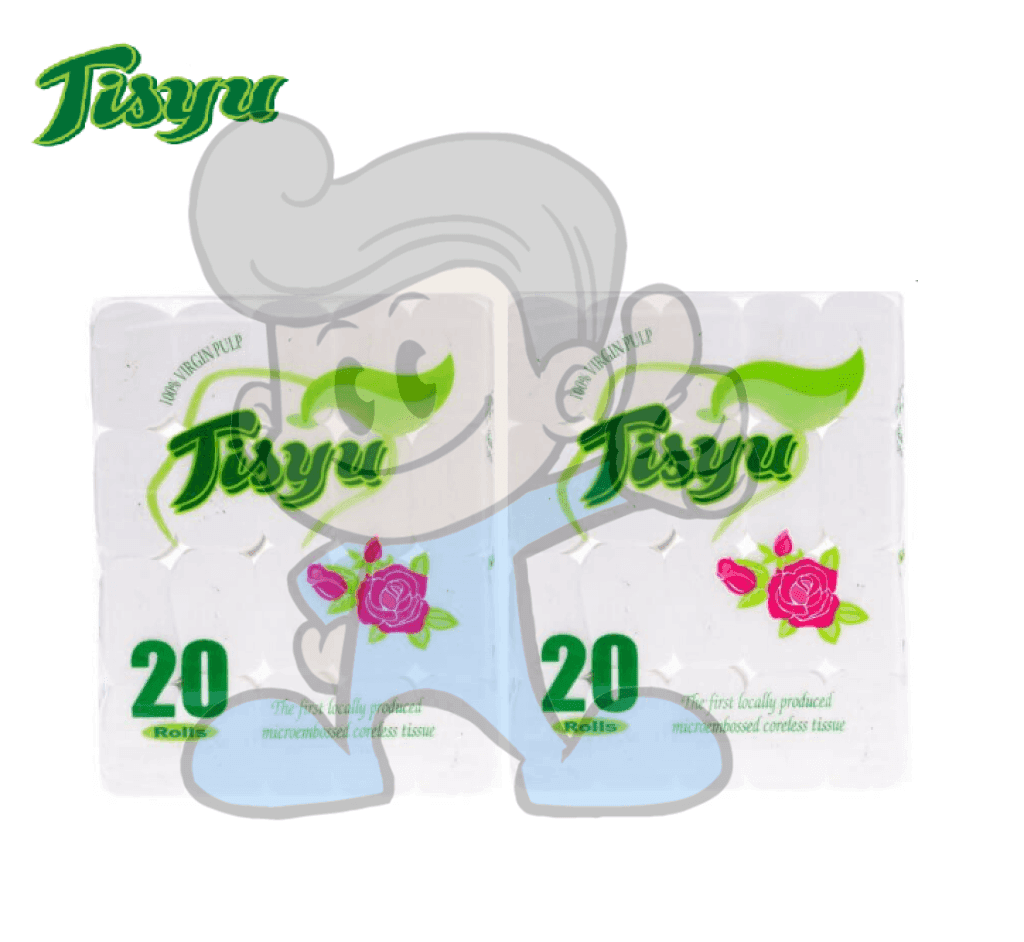Tisyu Microembossed Coreless Tissue 2-Ply (2 X 20S) Household Supplies