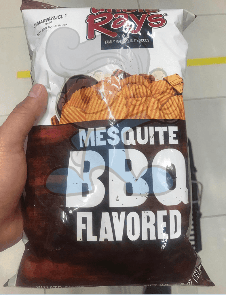 Uncle Rays Mesquite Bbq Potato Chips (3 X 4.5Oz) Groceries