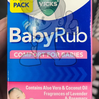 Vicks Babyrub Comfort For Babies Soothing Ointment 45G Mother & Baby