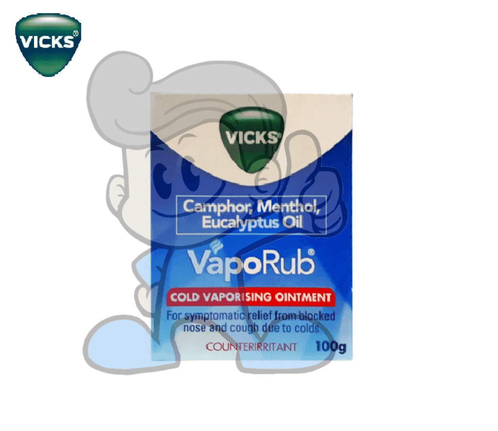 Vicks Vaporub Cold Vaporising Ointment 100G Health