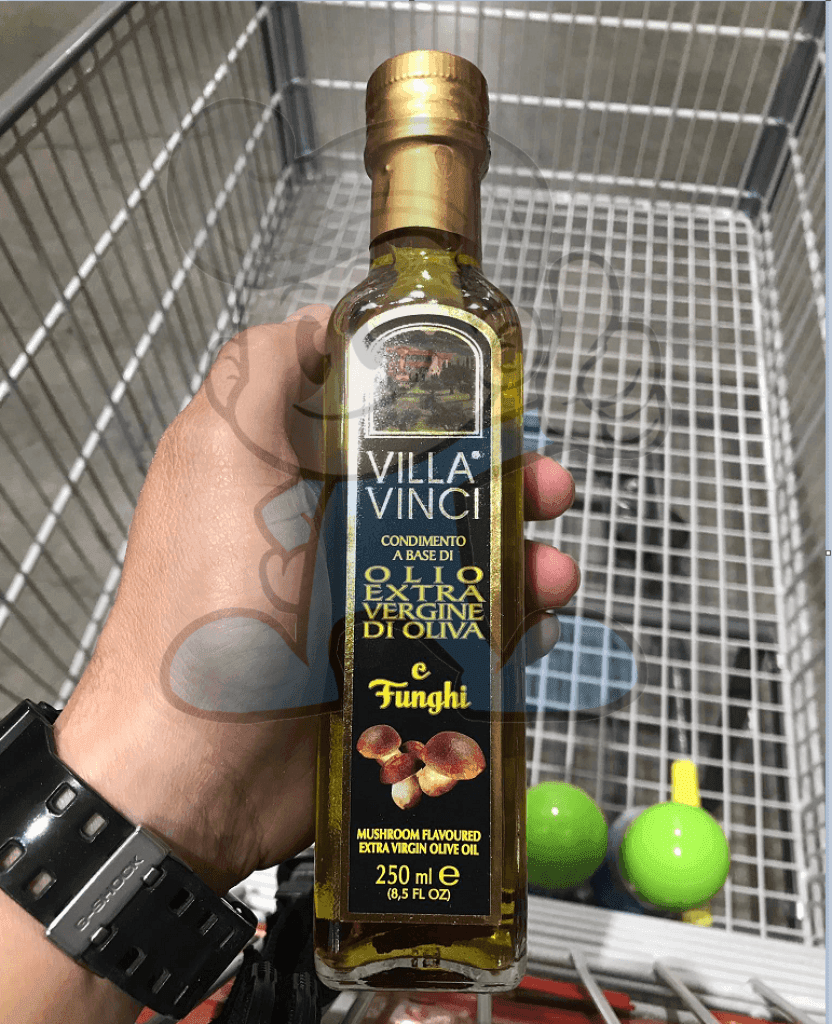 Villa Vinci Extra Virgin Olive Oil Mushroom Flavor (2 X 250Ml) Groceries
