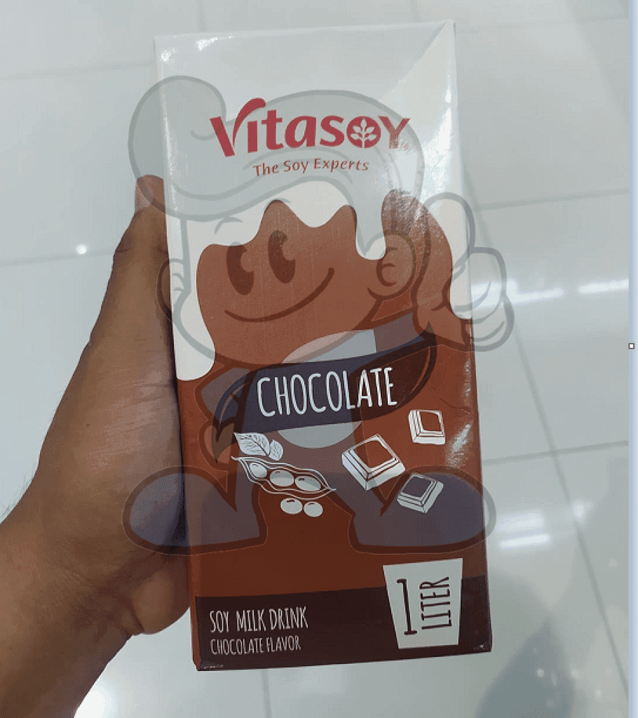 Vitasoy Chocolate Soy Milk Drink (3 X 1L) Groceries