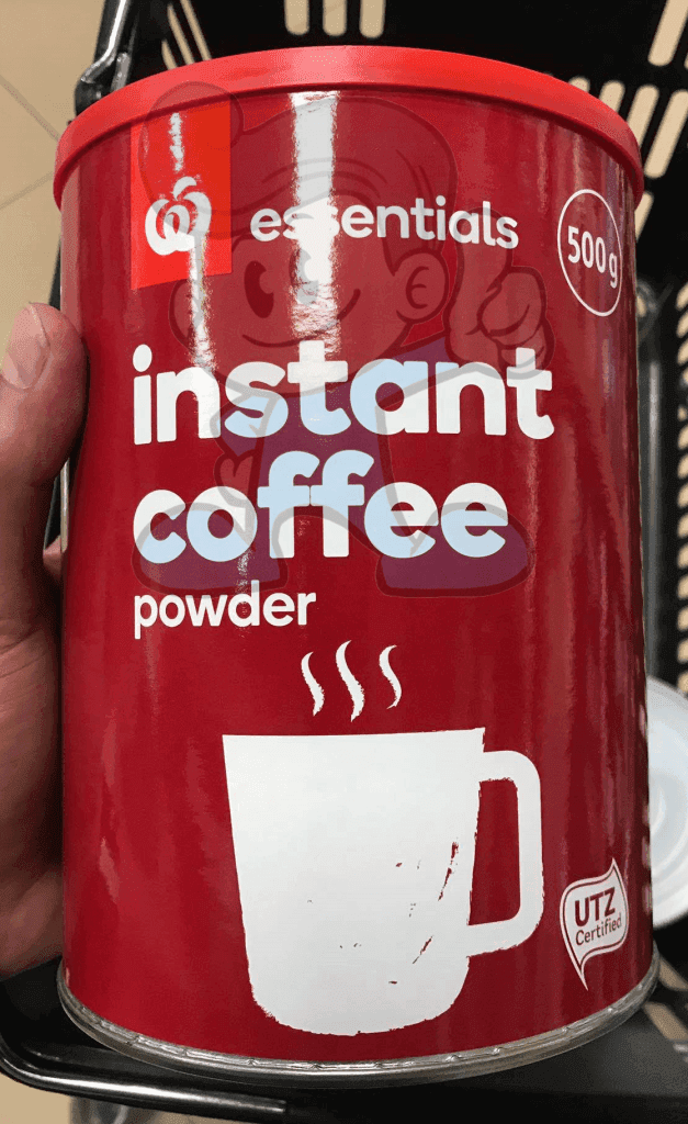 Woolworths Essentials Instant Coffee Powder 500G Groceries