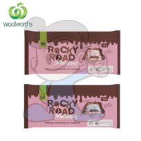 Woolworths Rocky Road Mallows Biscuits (2 X 190G) Groceries