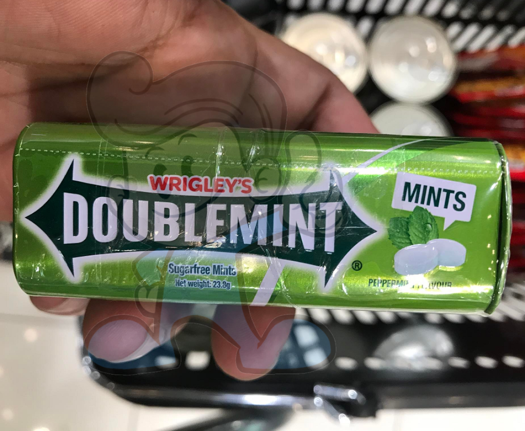 Wrigleys Doublemint Sugar Free Peppermint Flavour Mints (3 X 23.8G) Groceries