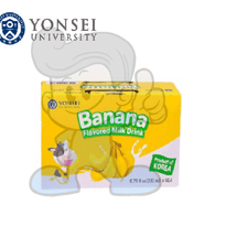 Yonsei Banana Flavored Milk Drink (6 X 190 Ml) Groceries